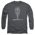 American Horror Story Scary Tree Mens Long Sleeve Shirt Charcoal Hoodie, Sweatshirt | CiraTrend.com