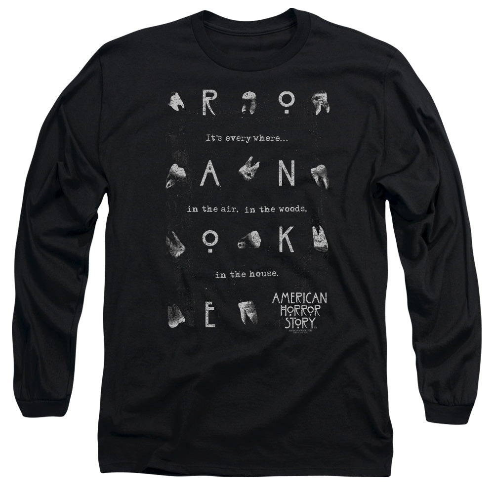 American Horror Story Chatter Box Mens Long Sleeve Shirt Black Hoodie, Sweatshirt | CiraTrend.com