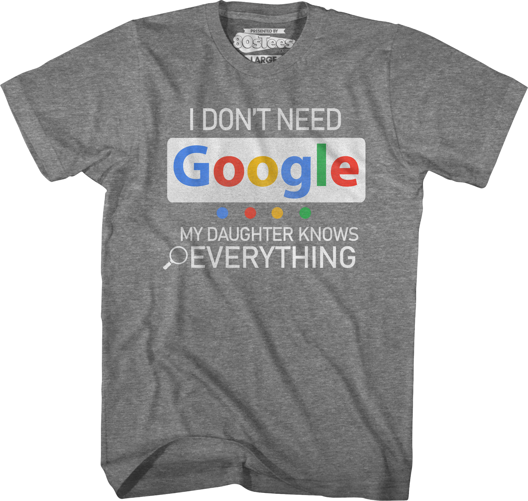 I Don't Need Google My Daughter Knows Everything T-Shirt Hoodie, Sweatshirt | CiraTrend.com (Image 4)