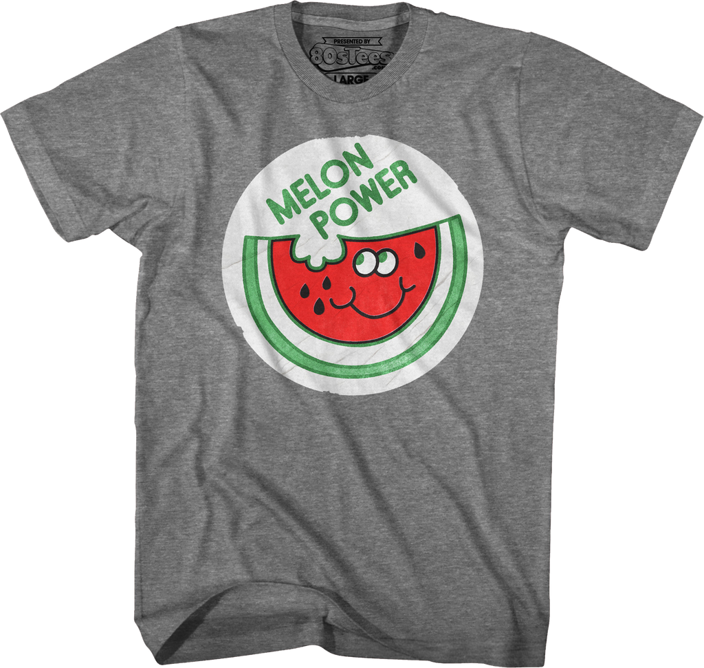 Melon Power Scratch & Sniff Sticker T-Shirt Hoodie, Sweatshirt | CiraTrend.com (Image 4)