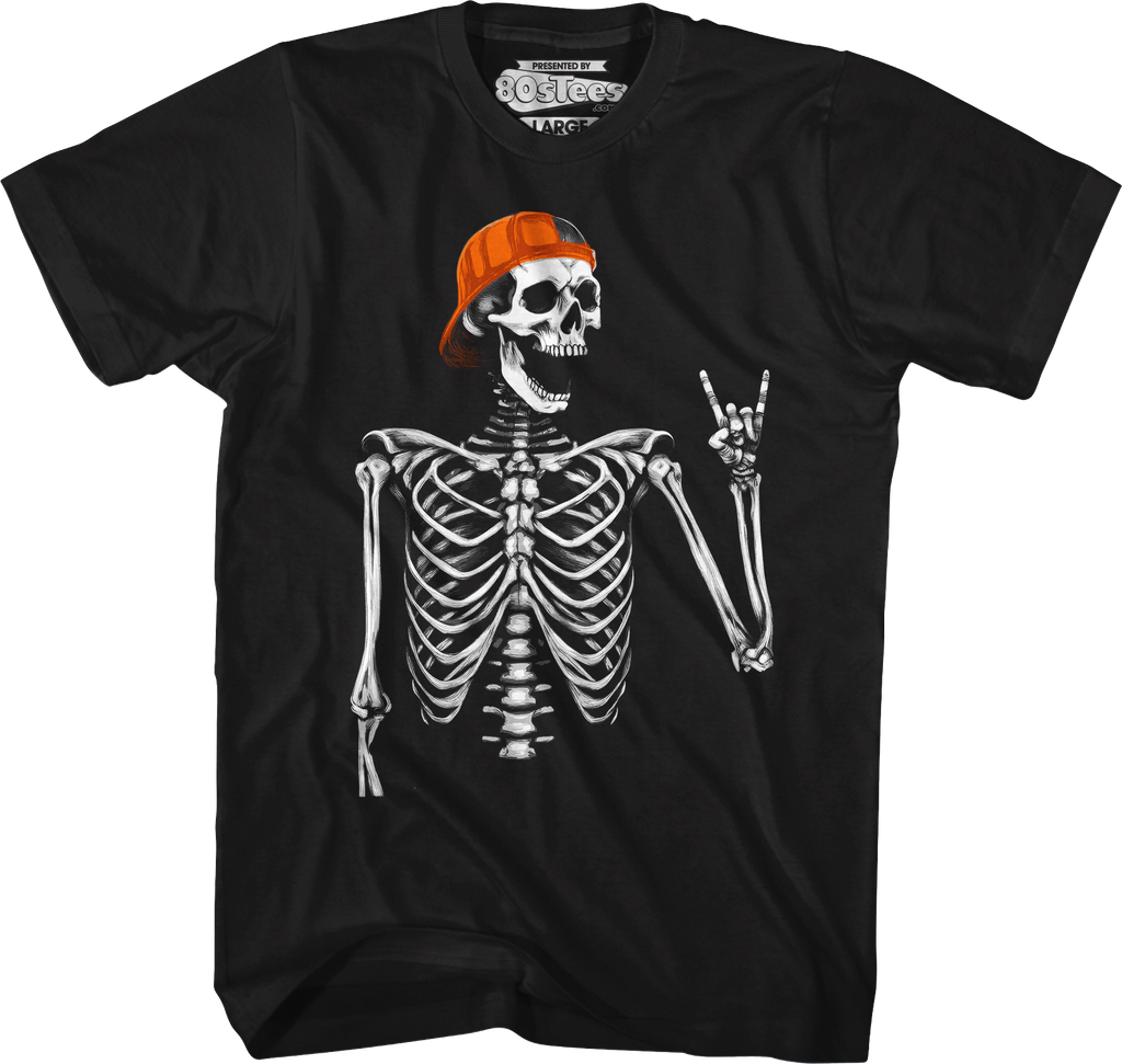 Rock & Roll Skeleton T-Shirt Hoodie, Sweatshirt | CiraTrend.com (Image 4)