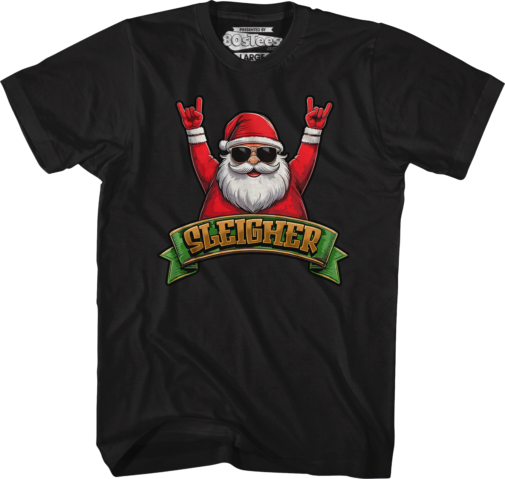 Sleigher Santa Claus T-Shirt Hoodie, Sweatshirt | CiraTrend.com (Image 5)