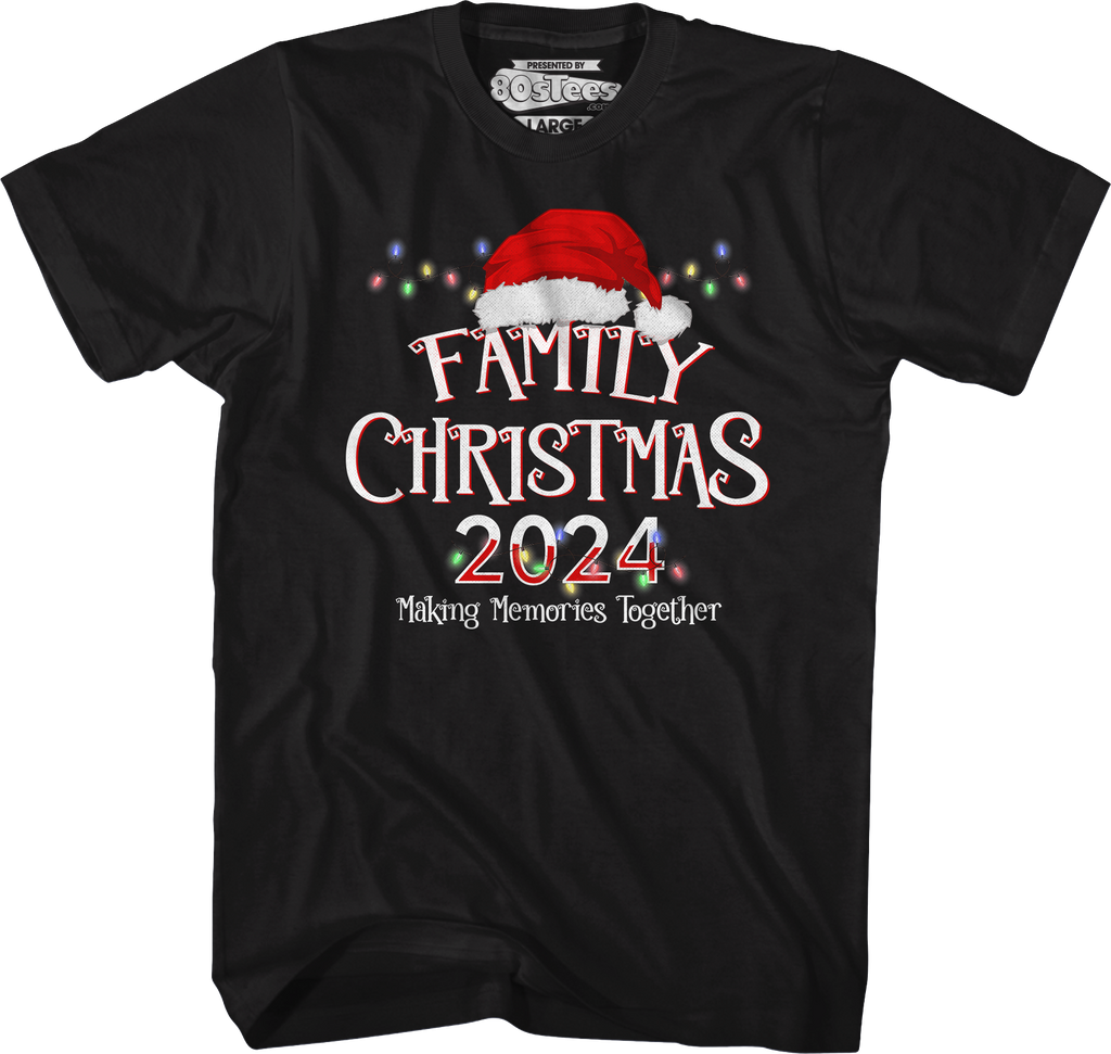 Making Memories Together Family Christmas 2024 T-Shirt Hoodie, Sweatshirt | CiraTrend.com (Image 4)