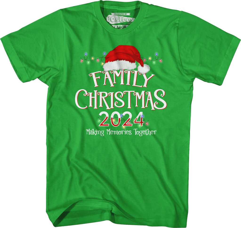 Making Memories Together Family Christmas 2024 T-Shirt Hoodie, Sweatshirt | CiraTrend.com (Image 5)