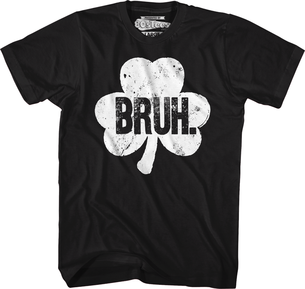 Bruh Shamrock T-Shirt Hoodie, Sweatshirt | CiraTrend.com (Image 5)