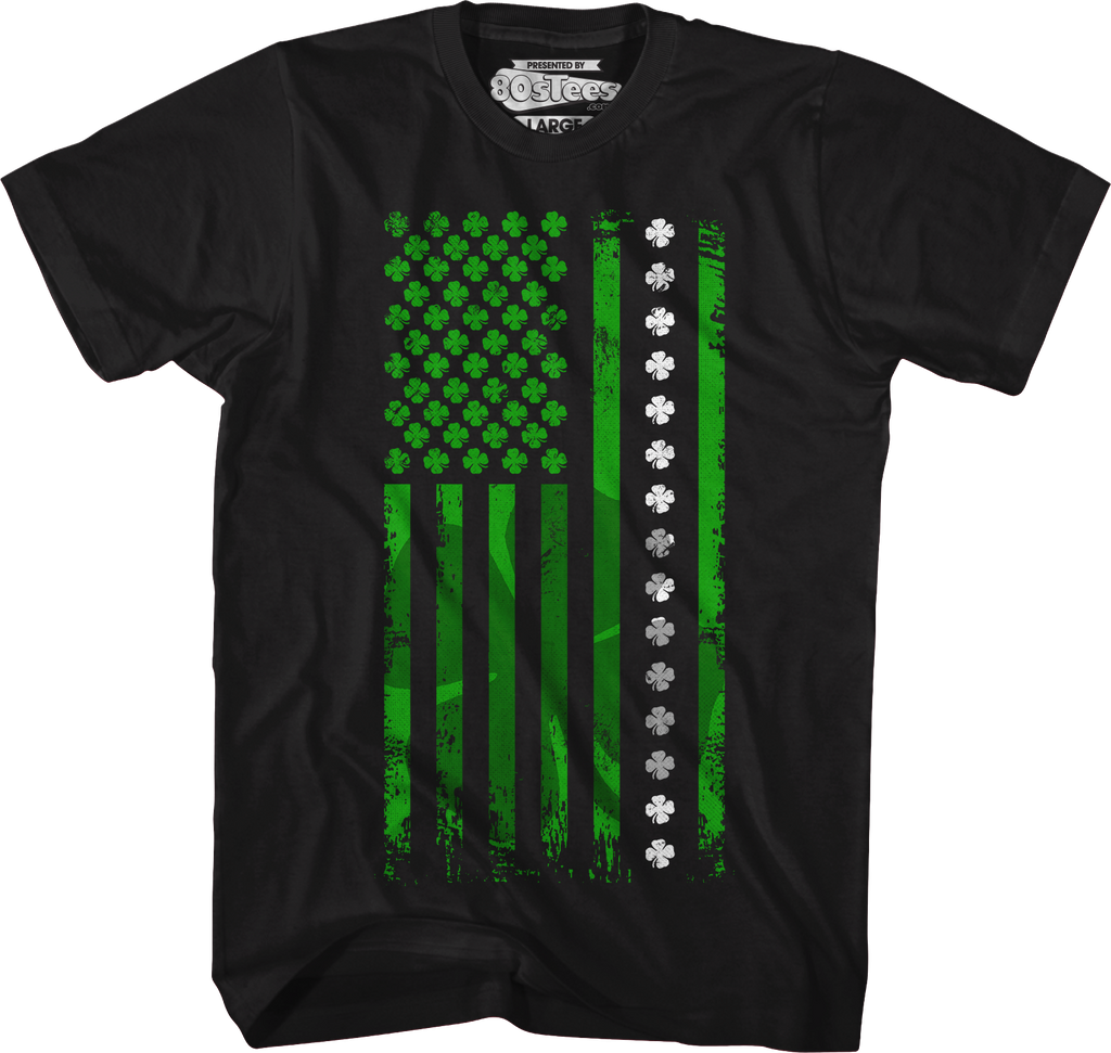 Shamrock Flag St. Patrick's Day T-Shirt Hoodie, Sweatshirt | CiraTrend.com (Image 5)