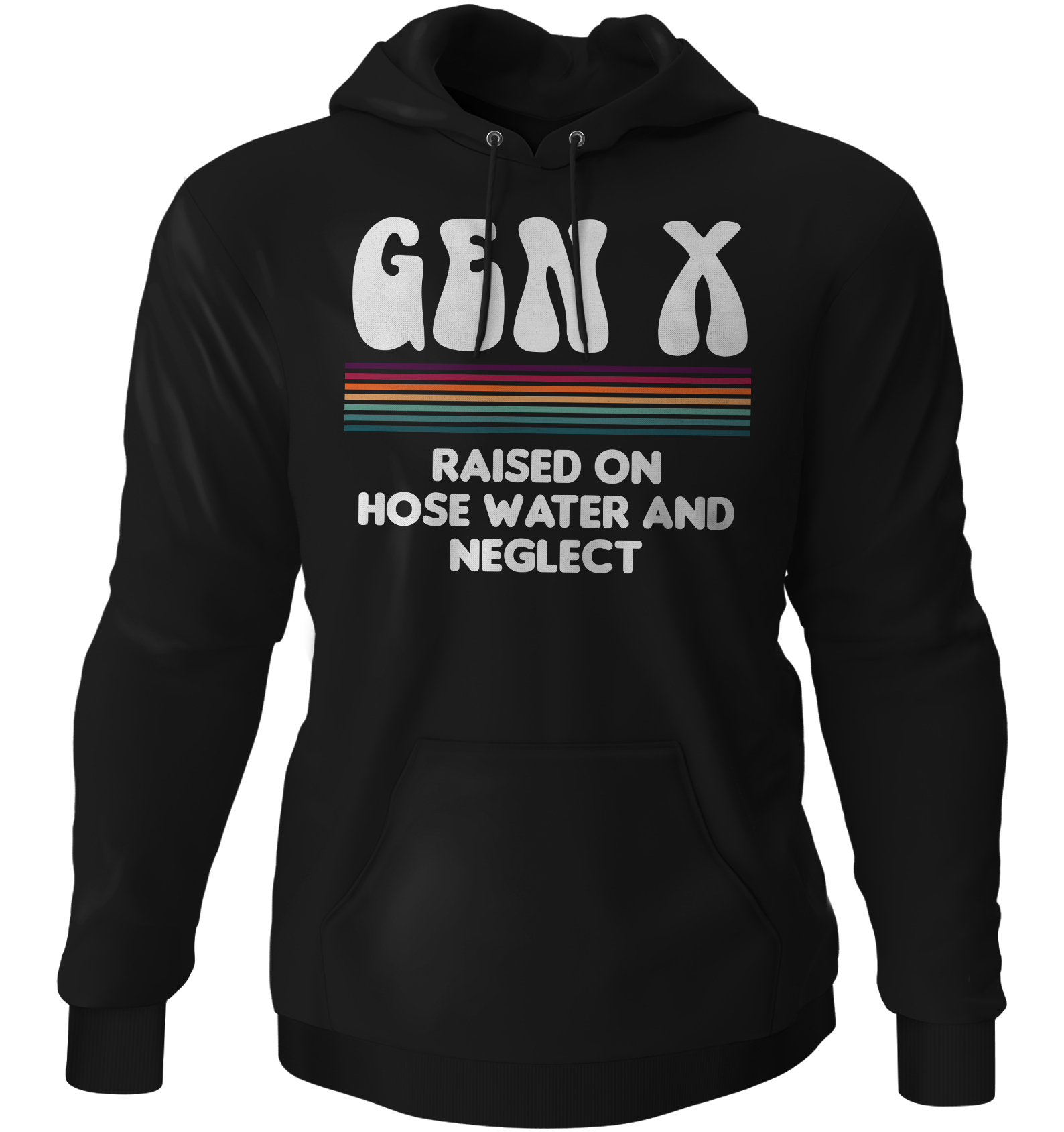 Gen X Raised On Hose Water And Neglect Hoodie T-Shirts, Sweatshirt | CiraTrend.com (Image 4)