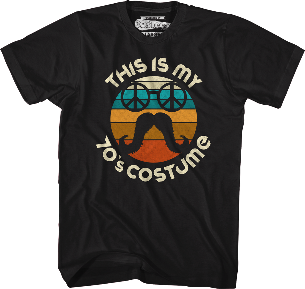 This Is My 70's Costume T-Shirt Hoodie, Sweatshirt | CiraTrend.com (Image 5)