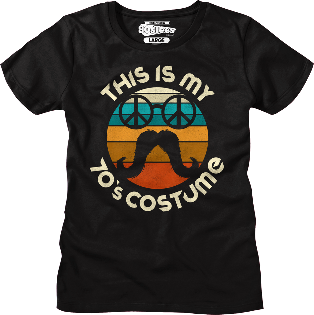 Womens This Is My 70's Costume Shirt Hoodie, Sweatshirt | CiraTrend.com (Image 5)