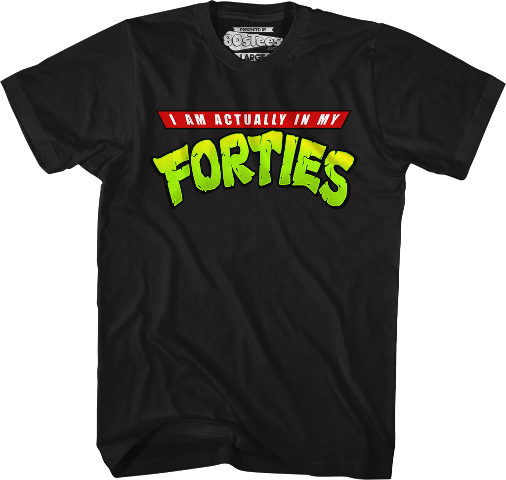 I Am Actually In My Forties T-Shirt Hoodie, Sweatshirt | CiraTrend.com (Image 4)