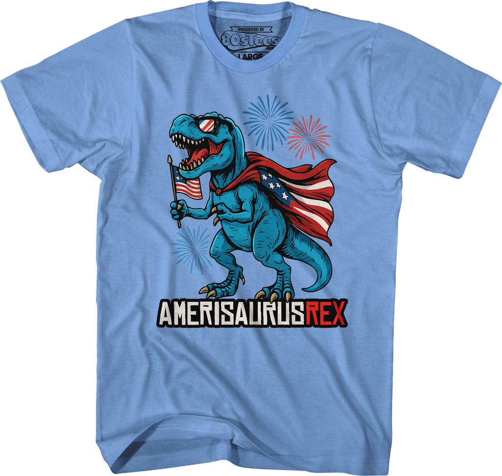 Amerisaurus Rex T-Shirt Hoodie, Sweatshirt | CiraTrend.com (Image 5)