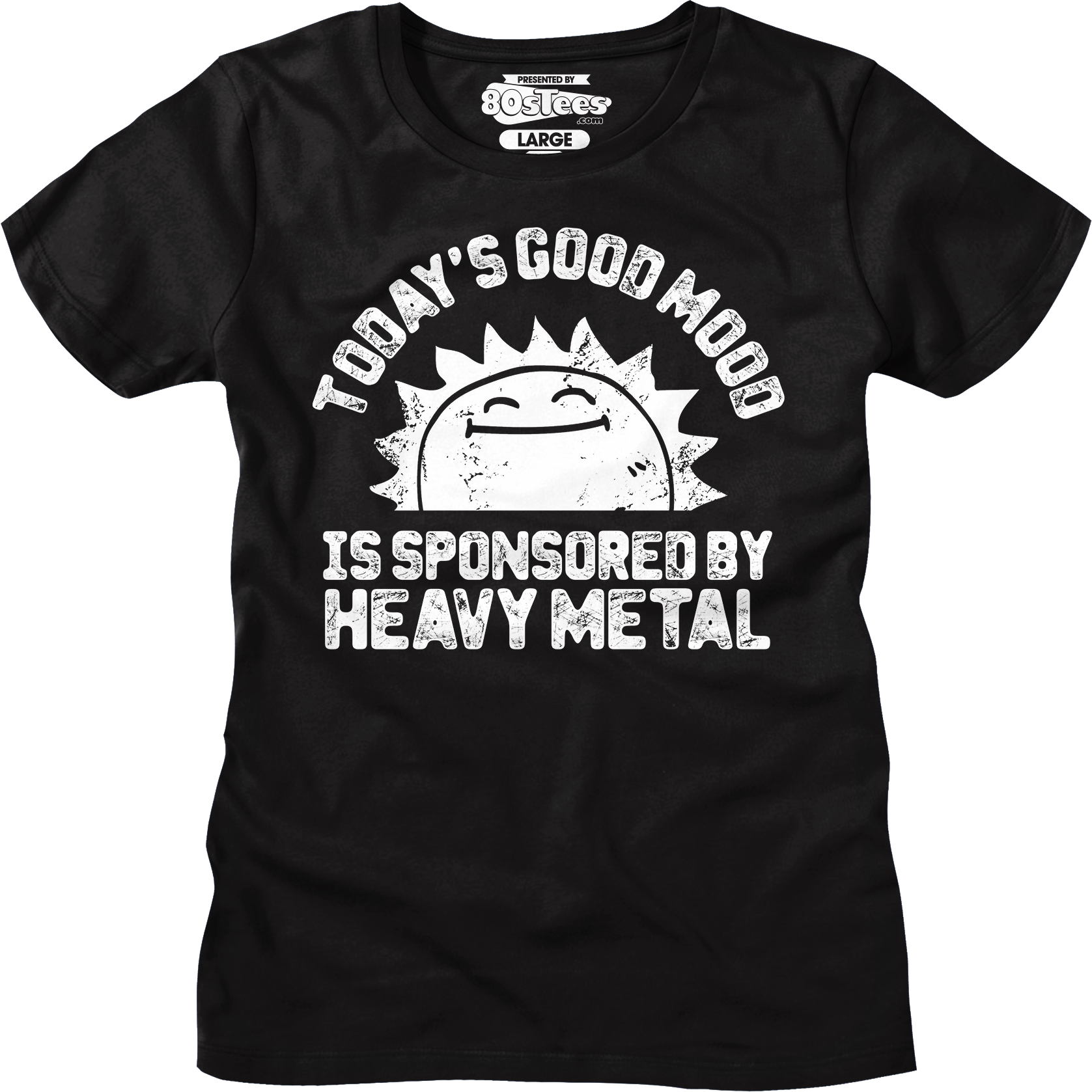 Womens Today's Good Mood Is Sponsored By Heavy Metal Shirt Hoodie, Sweatshirt | CiraTrend.com (Image 5)