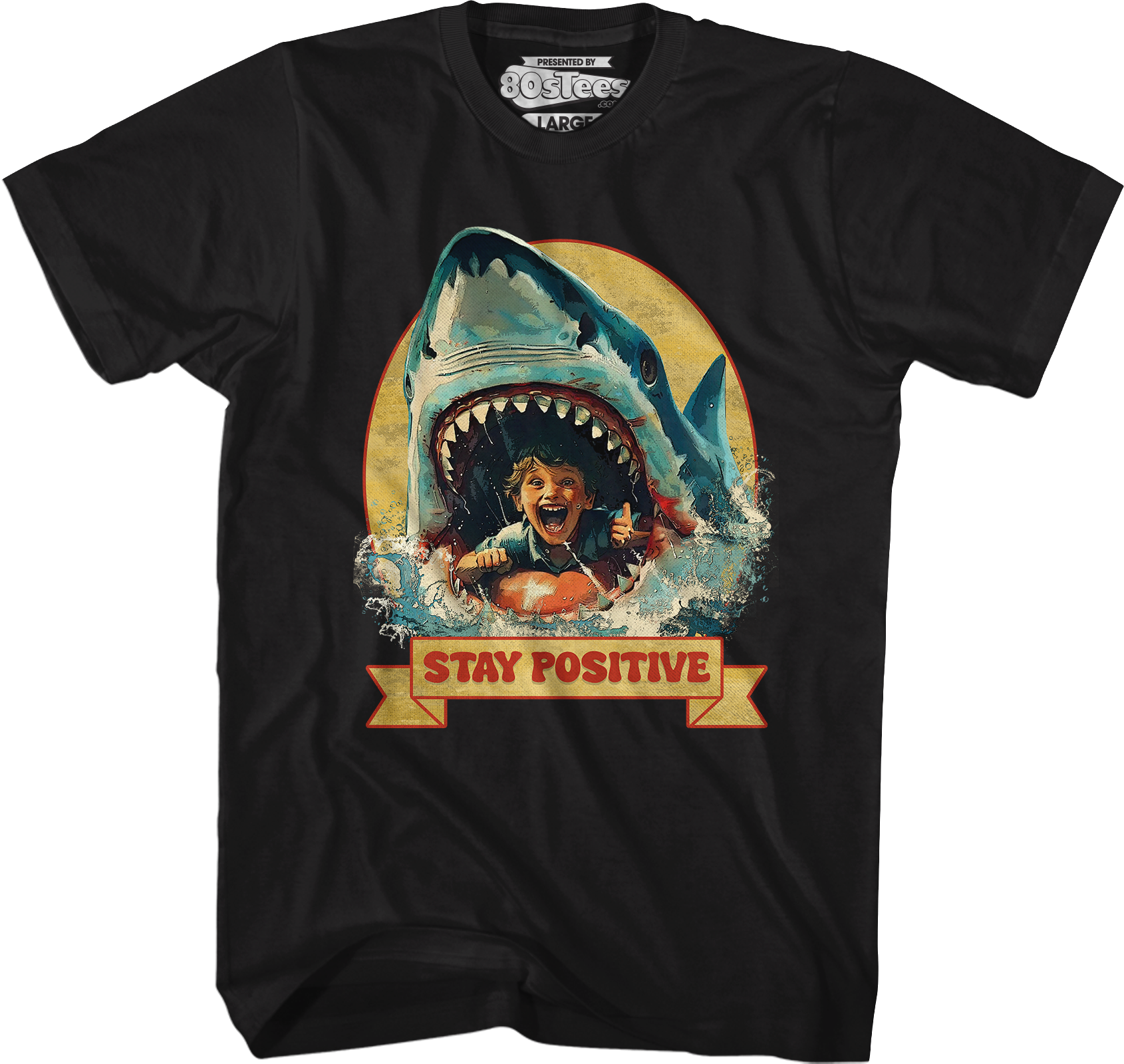 Stay Positive T-Shirt Hoodie, Sweatshirt | CiraTrend.com (Image 5)