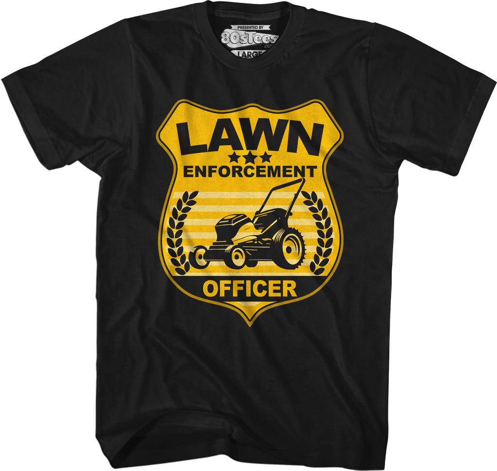 Lawn Enforcement Officer T-Shirt Hoodie, Sweatshirt | CiraTrend.com (Image 4)