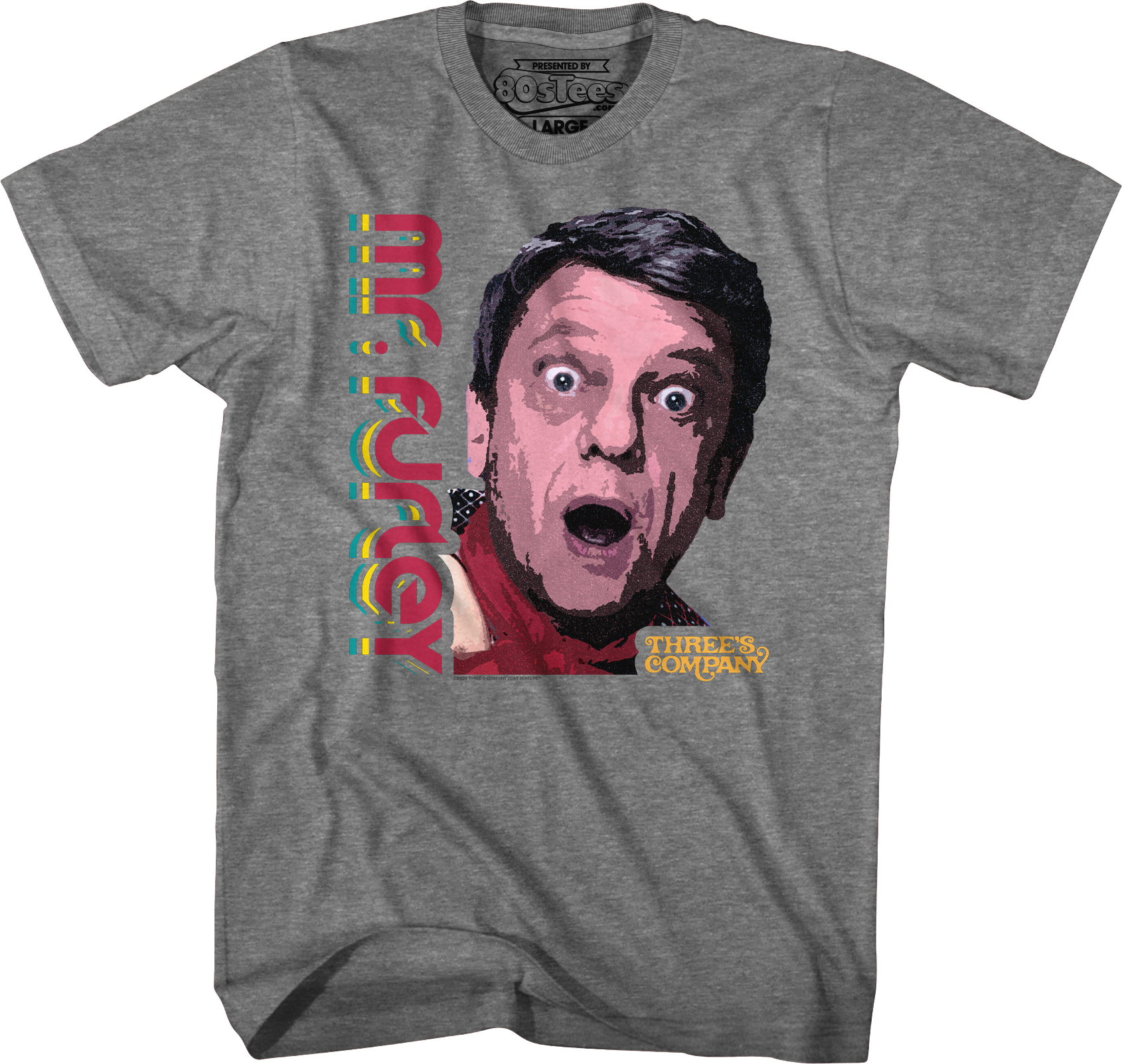 Retro Mr. Furley Three's Company T-Shirt Hoodie, Sweatshirt | CiraTrend.com (Image 5)