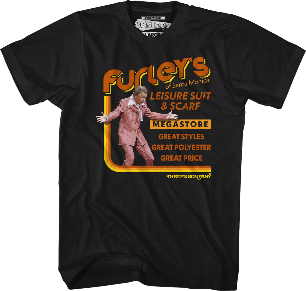Furley's of Santa Monica Three's Company T-Shirt Hoodie, Sweatshirt | CiraTrend.com (Image 4)