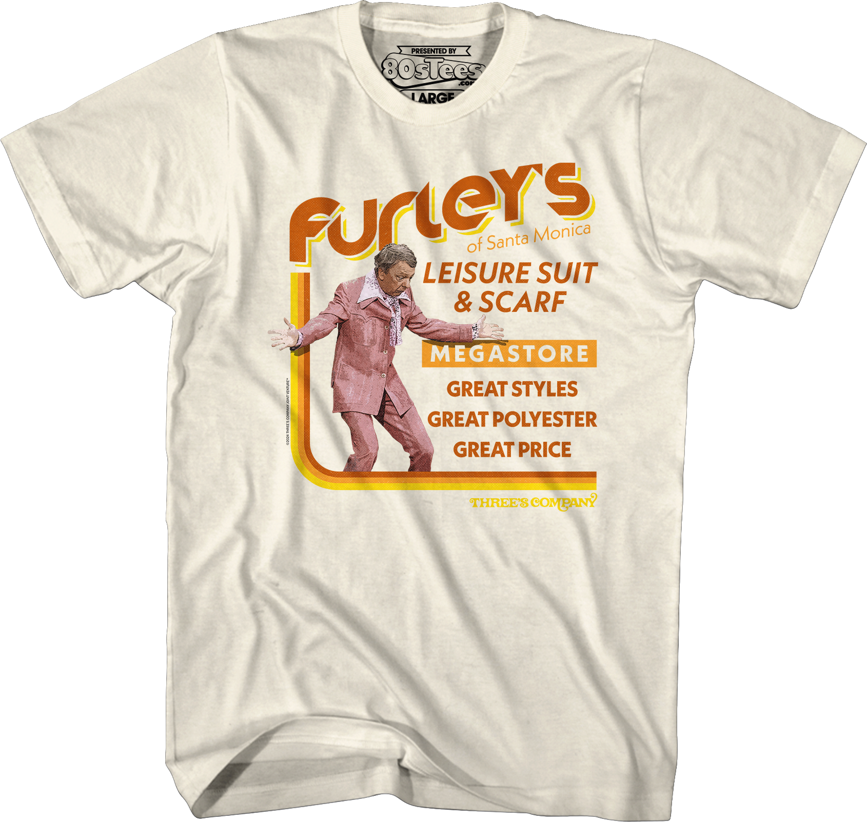 Furley's of Santa Monica Three's Company T-Shirt Hoodie, Sweatshirt | CiraTrend.com (Image 5)
