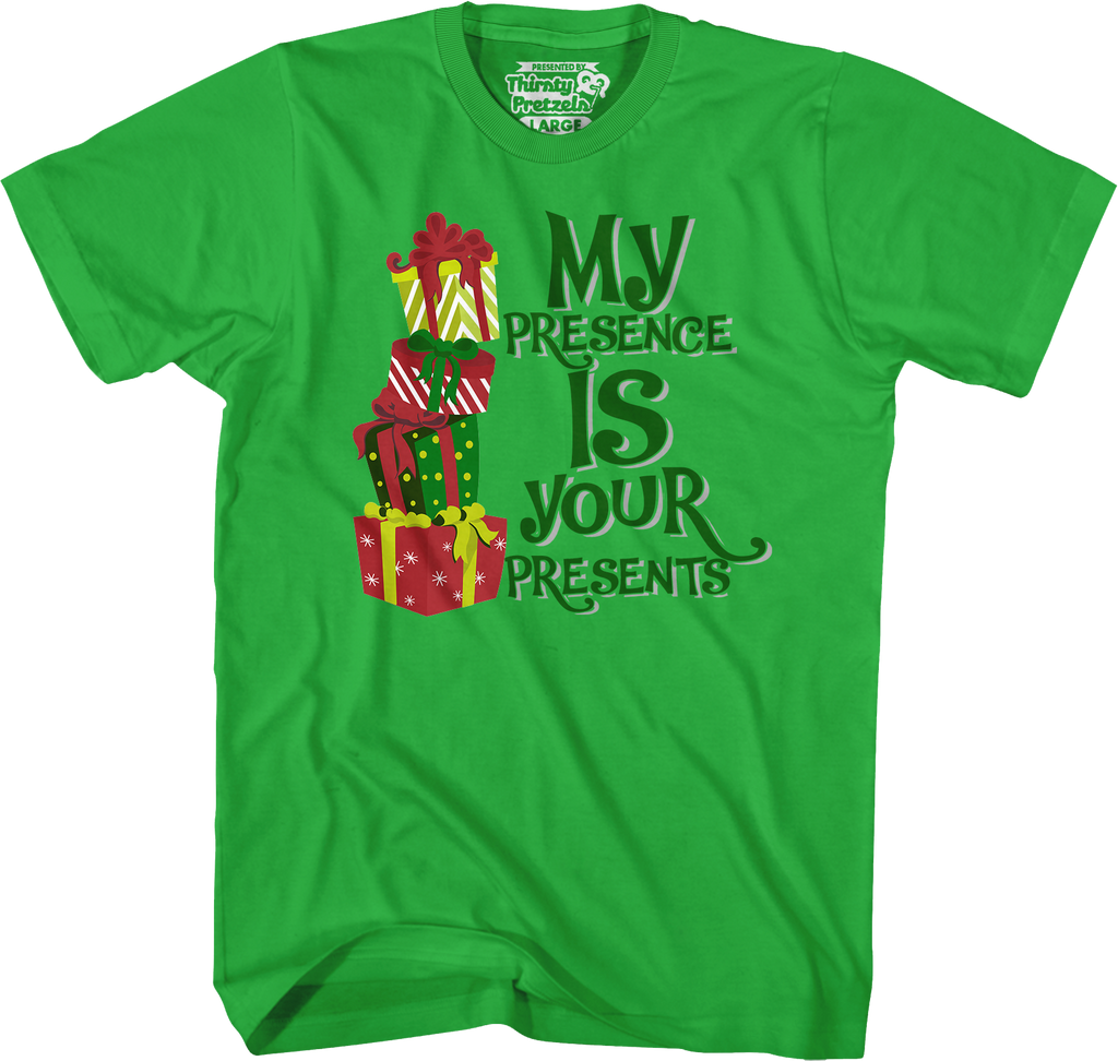 My Presence Is Your Presents T-Shirt Hoodie, Sweatshirt | CiraTrend.com (Image 5)