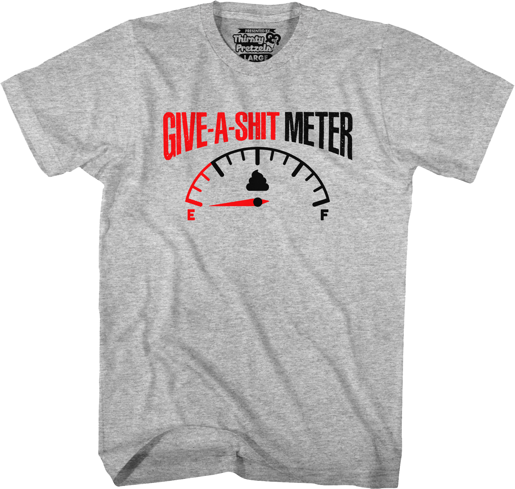 Give-A-Shit Meter T-Shirt Hoodie, Sweatshirt | CiraTrend.com (Image 5)