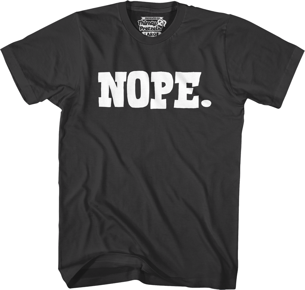 Simple Nope T-Shirt Hoodie, Sweatshirt | CiraTrend.com (Image 4)