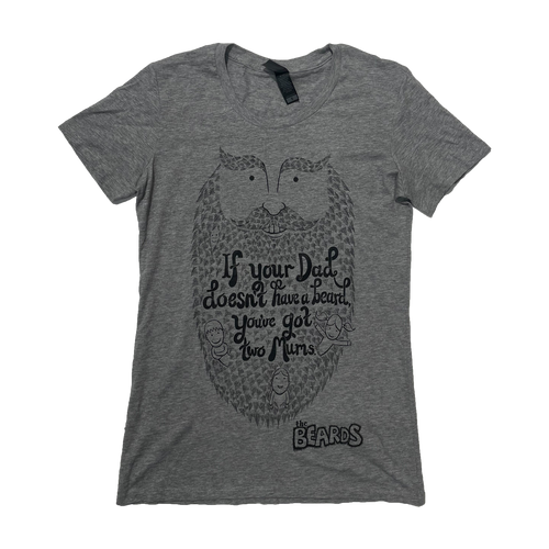 "Two Mums" Grey T-Shirt Hoodie, Sweatshirt | CiraTrend.com (Image 2)