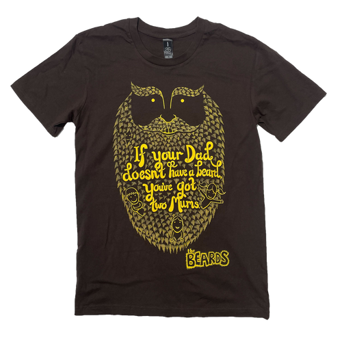 "Two Mums" Brown T-Shirt Hoodie, Sweatshirt | CiraTrend.com (Image 1)