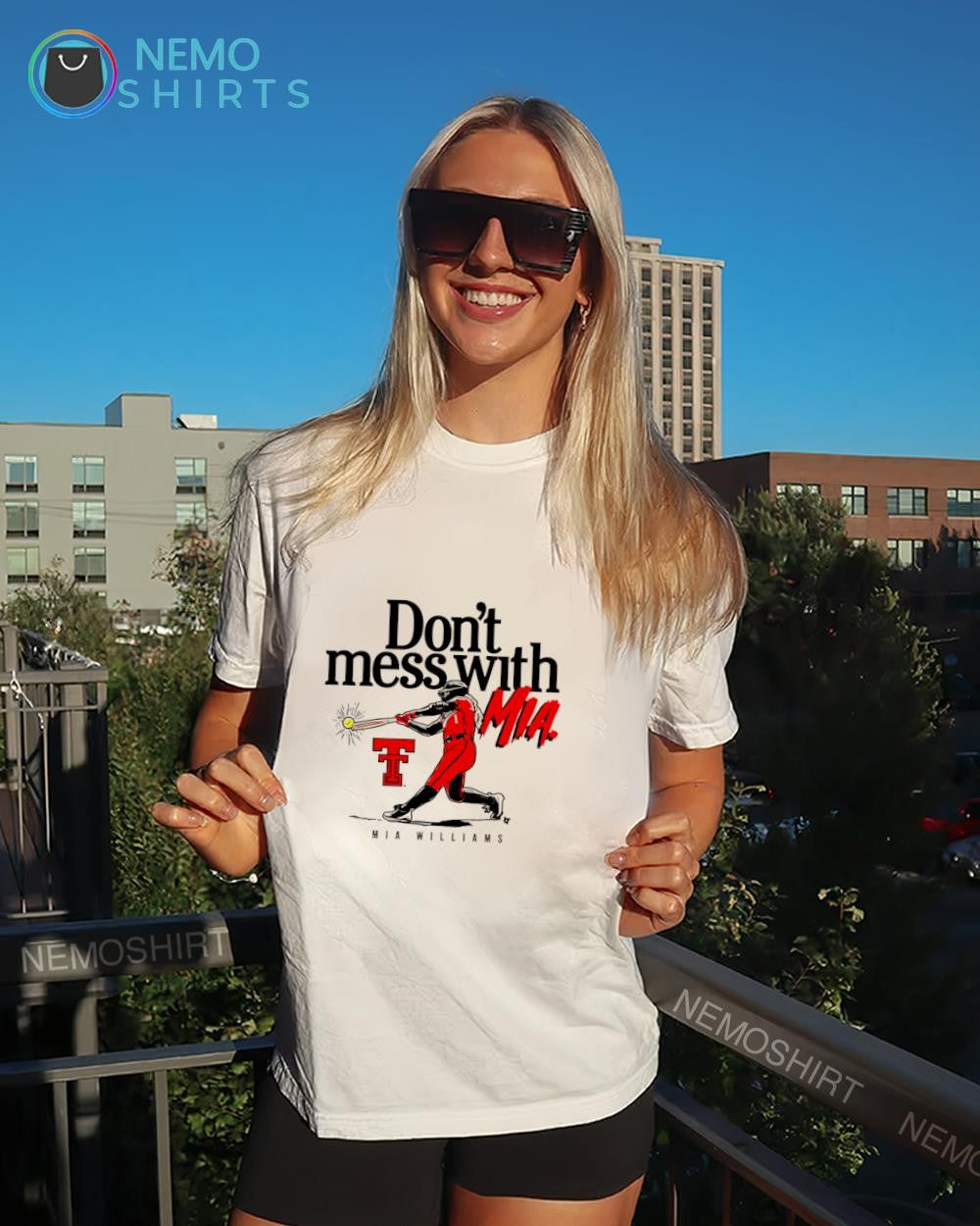 Texas Tech softball don’t mess with Mia Williams shirt