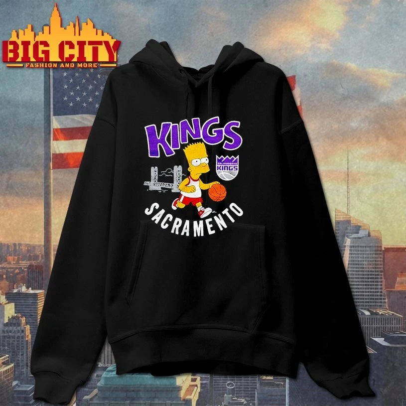The Simpsons Bart x Sacramento Kings shirt