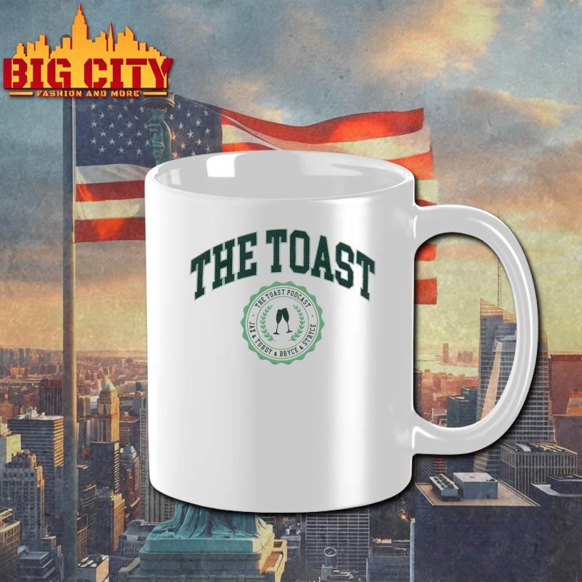 The Toast Podcast Emblem Shirt