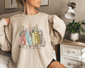 There Is No Such, Thing As Too Many Books, Bookish Sweater, Floral Books Sweatshirt, Gift for Librarian  Hoodie and...