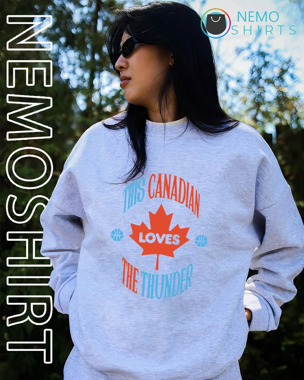 This Canadian loves the OKC Thunder shirt