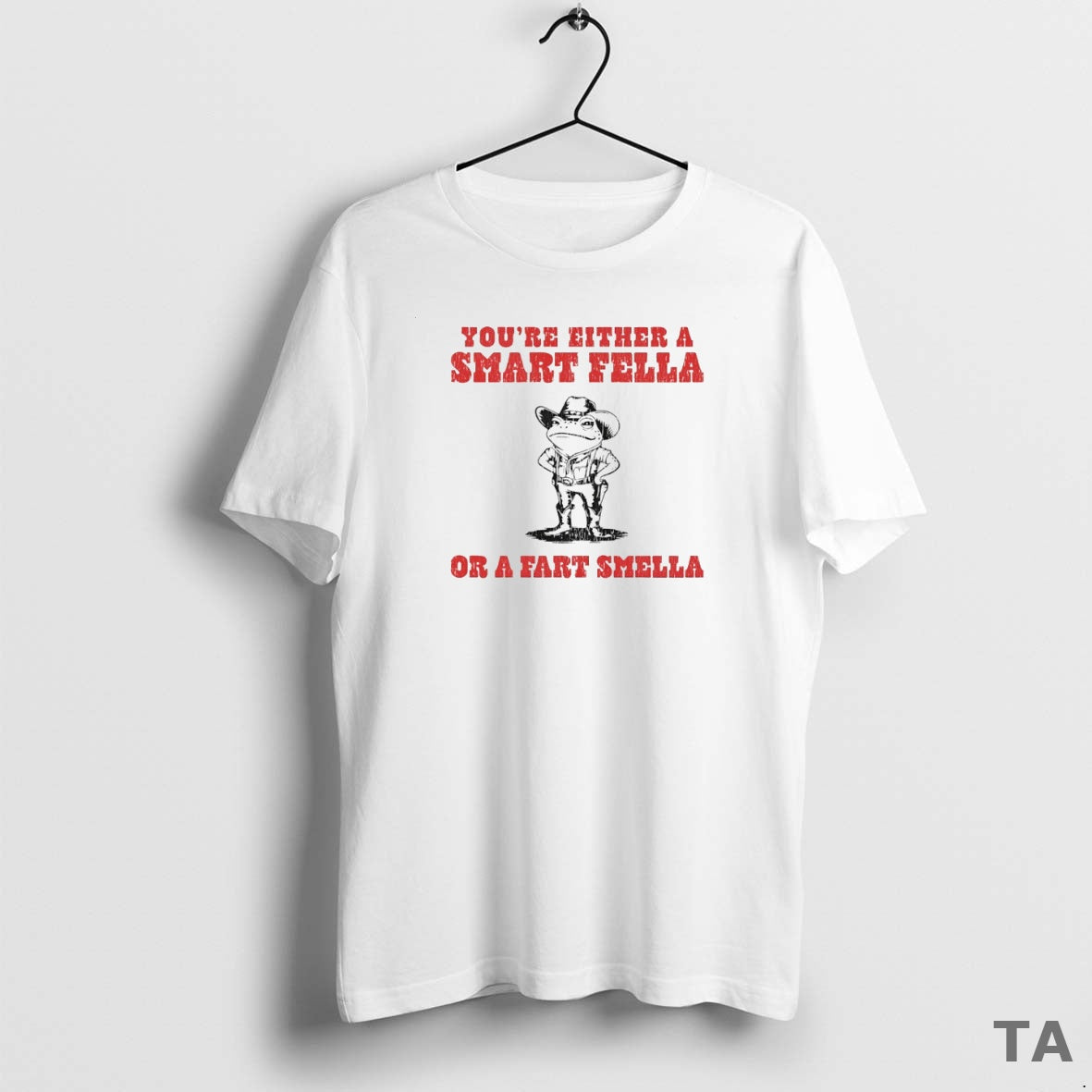 Top Frog Youre Either A Samert Fella Or A Fart Smella Circle T Shirt Sweater Hoodie, Sweatshirt | CiraTrend.com