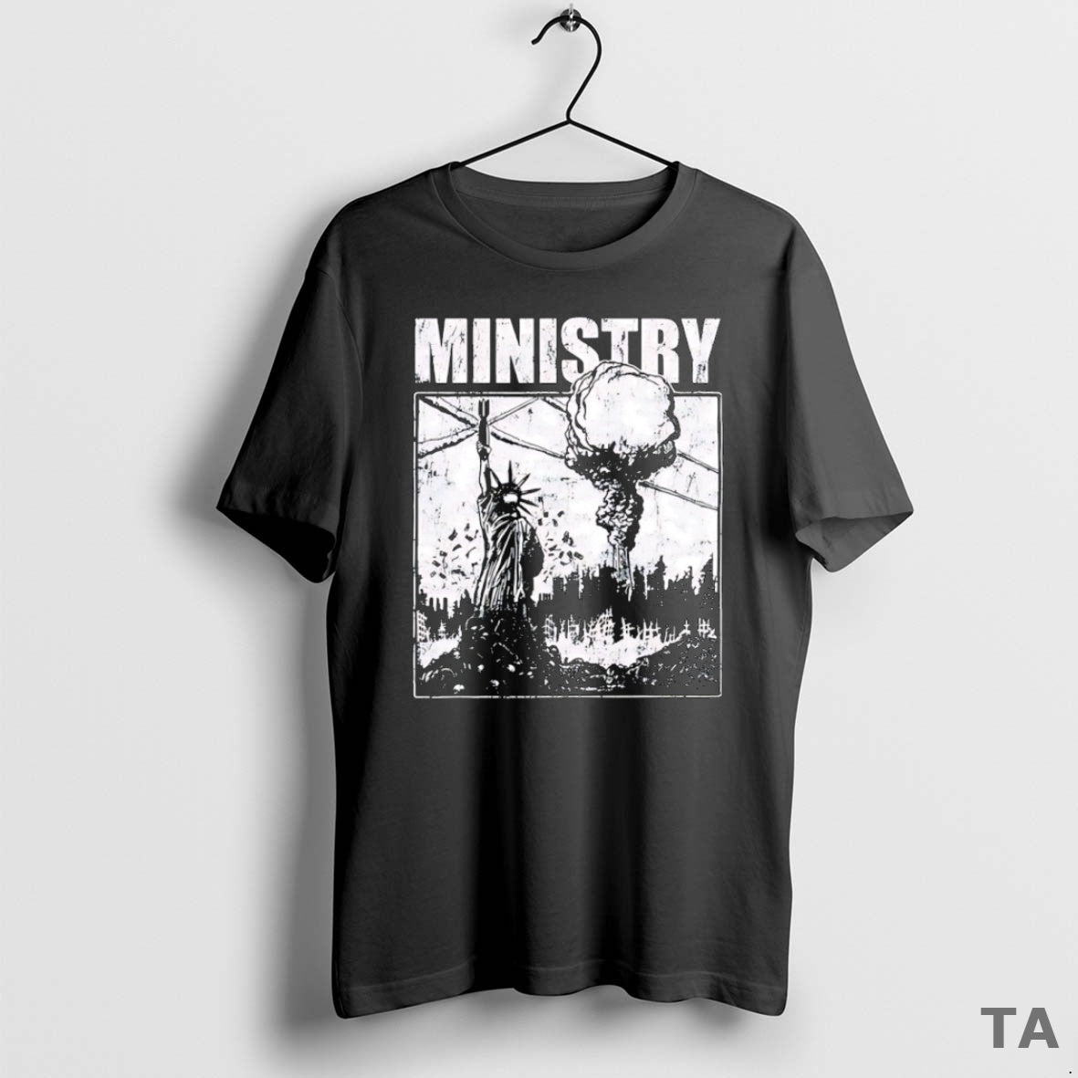 Top Ministry Statue Of Misery T Shirt Sweater Hoodie, Sweatshirt | CiraTrend.com