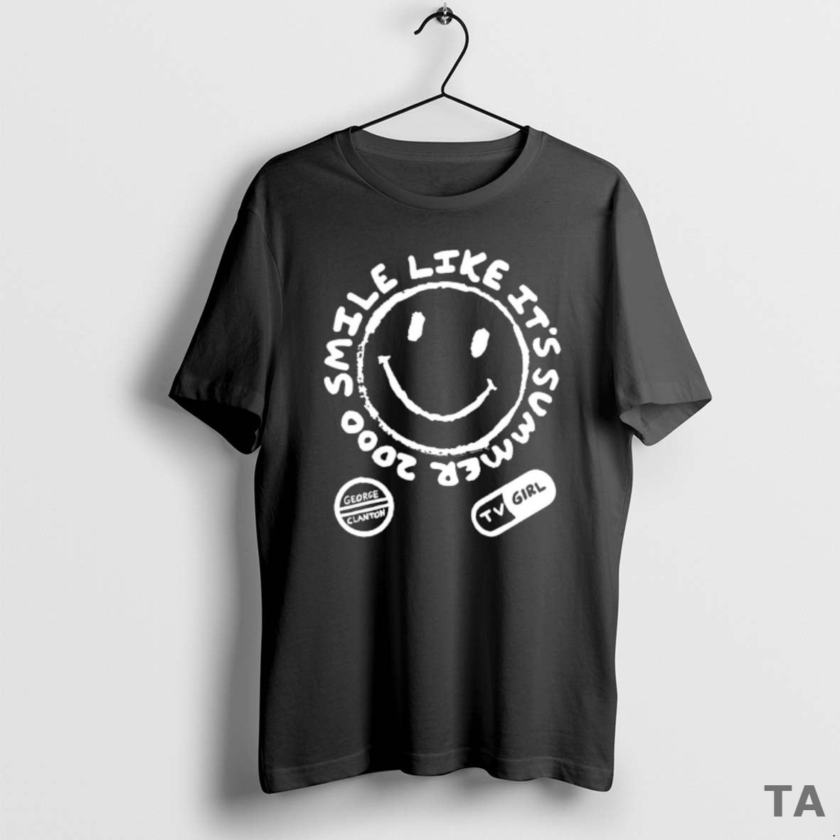 Top Tv Girl George Clanton Smile Like Its Summer 2000 T Shirt Sweater Hoodie, Sweatshirt | CiraTrend.com