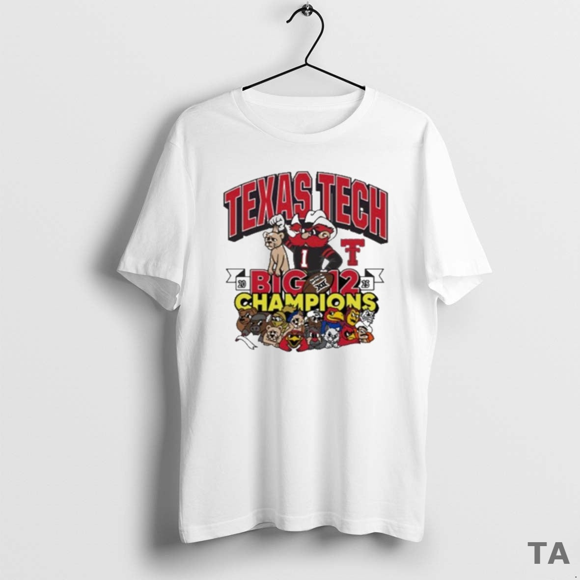 Top Texas Tech Red Raiders Victory Winning Big 12 Football Champs Mascots T Shirt Sweater Hoodie, Sweatshirt | CiraTrend.com