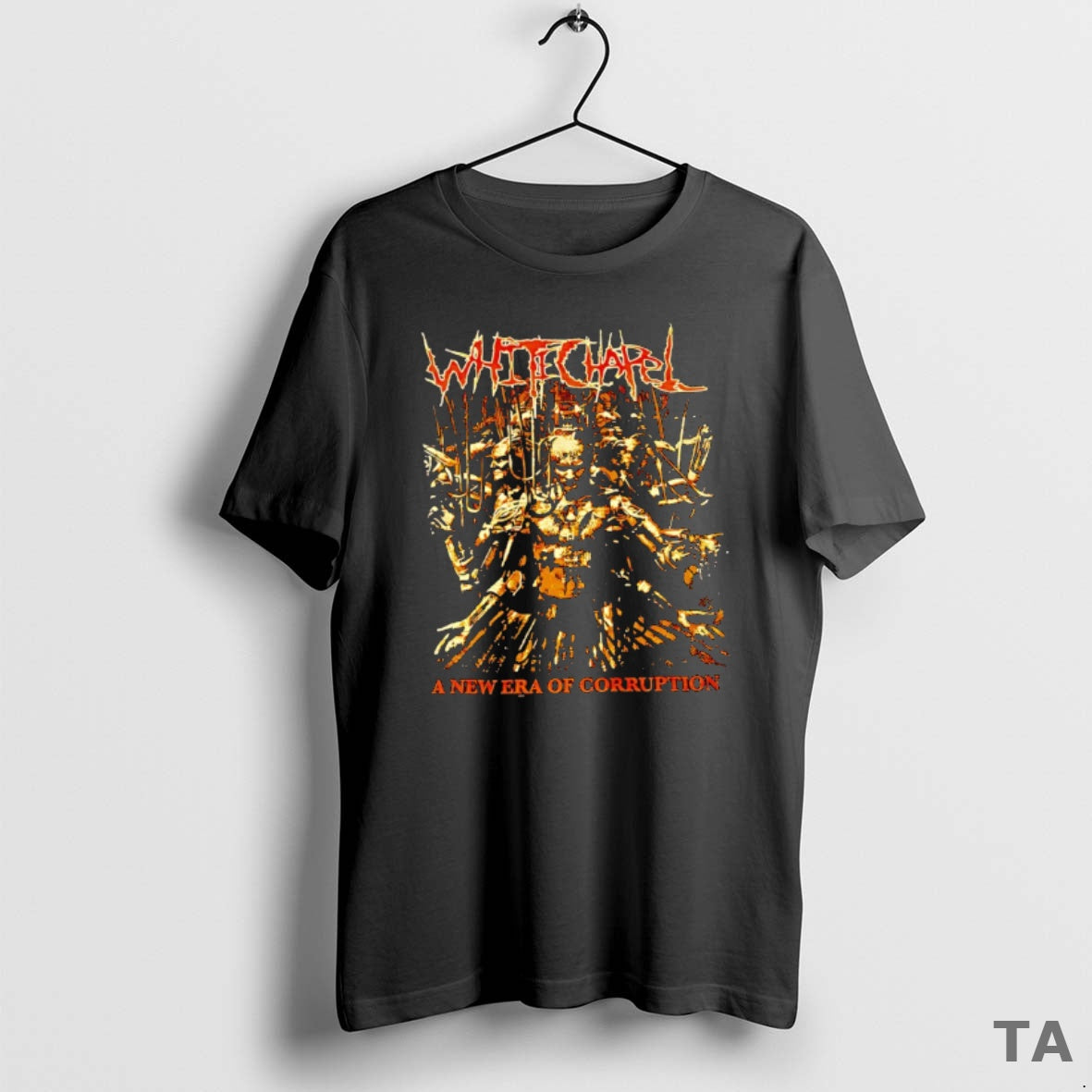 Top Whitechapel A New Era Of Corruption Album Cover Graphic T Shirt Sweater Hoodie, Sweatshirt | CiraTrend.com