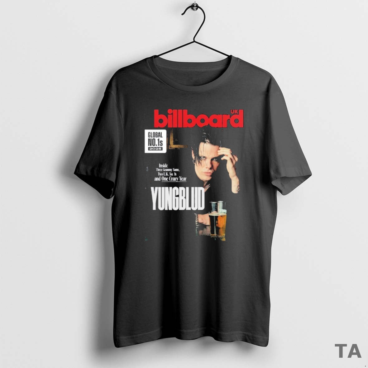 Top Yungblud On The Cover Of Billboard Uk Global No 1s 2025 Inside Three Grammy T-Shirts, Hoodie, Sweatshirt | CiraTrend.com