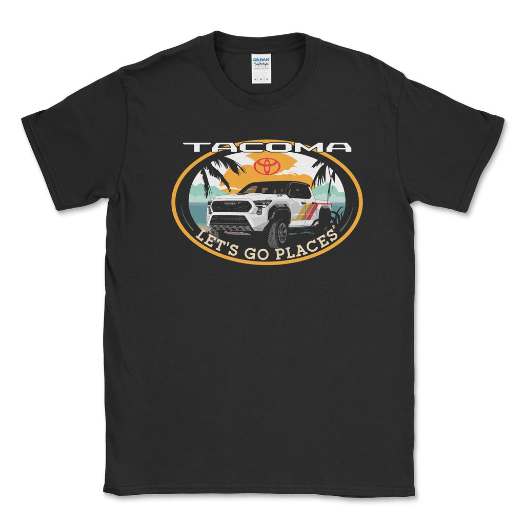 Toyota Tacoma Let's Go Places Pick-Up Truck Beach Tee Hoodie, Sweatshirt | CiraTrend.com (Image 1)