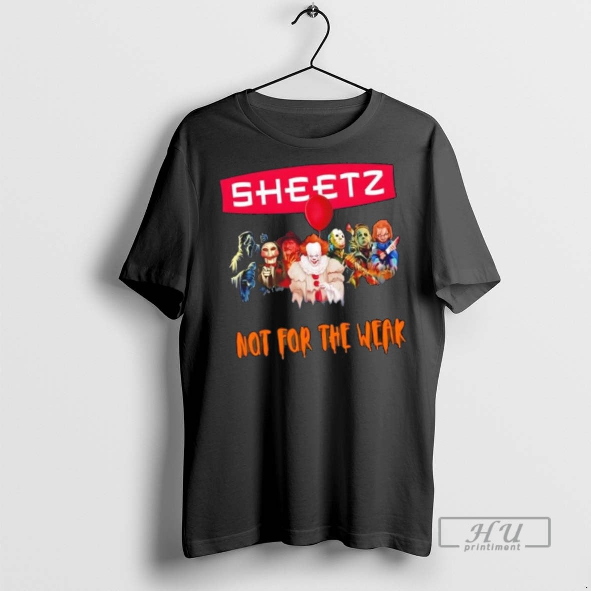 Trending Officials 2025 Horror Movies Halloween X Sheetz You Cant Scare Me T Shirt