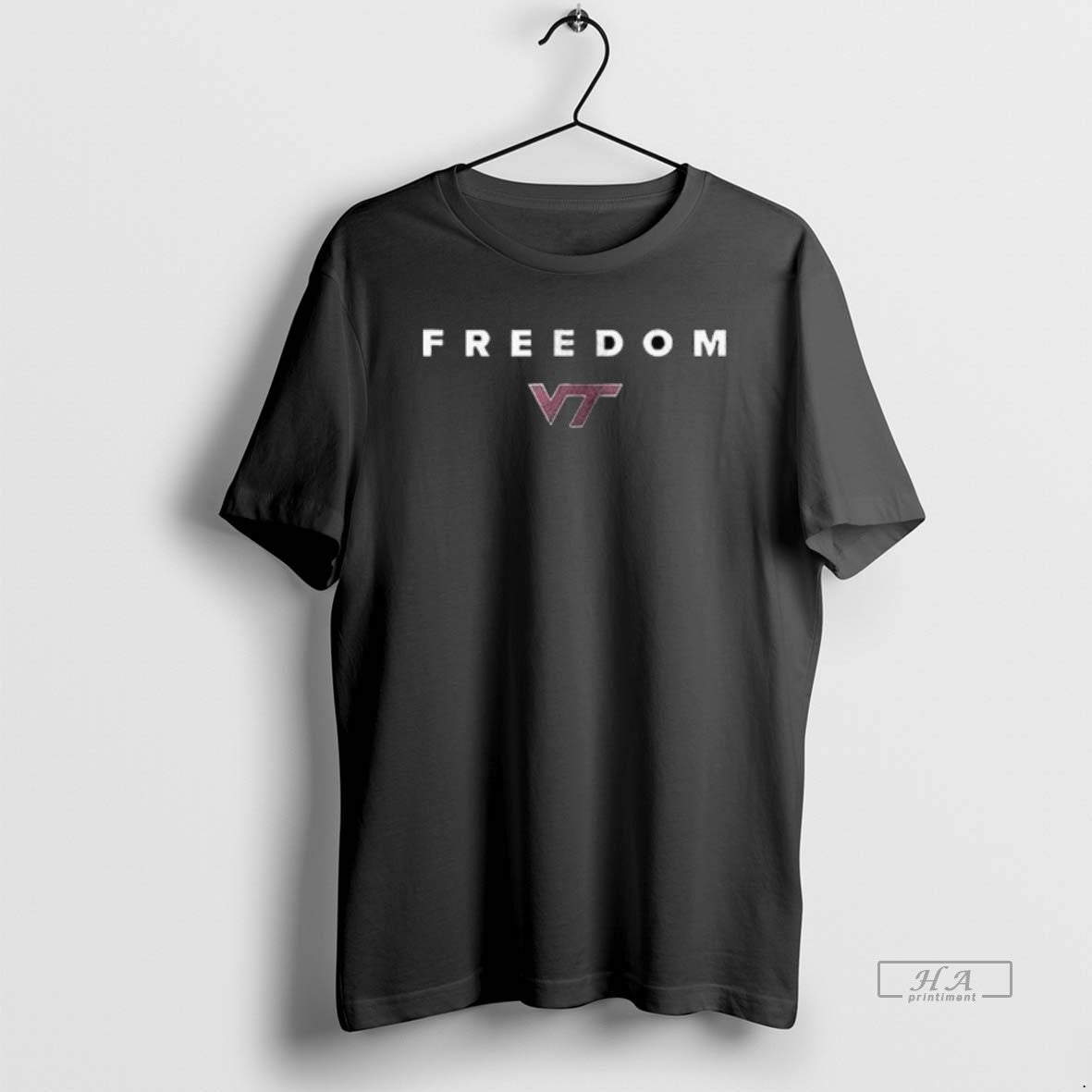Trendy Charlie Kirk Freedom X Virginia Tech Long Sleve