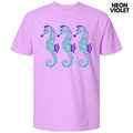 Triple Seahorse Comfort Colors T-Shirt 'NLB' Hoodie, Sweatshirt | CiraTrend.com