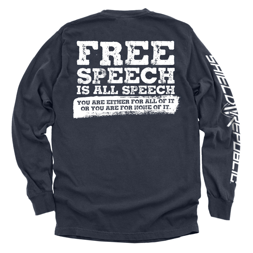 Free Speech Is All Speech T-Shirts, Hoodie, Sweatshirt | CiraTrend.com (Image 4)