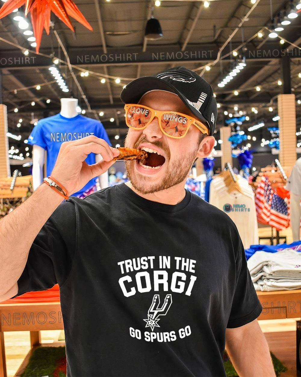 Trust in the Corgi go Spurs go shirt