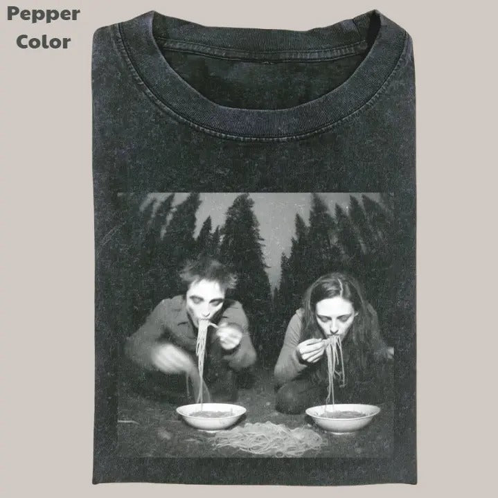 Twilight Vintage Tee, Bella Edward T-Shirt, Meme Cringe Funny Dumb Shirts, Unisex Movie Shirt Menswear Womenswear...