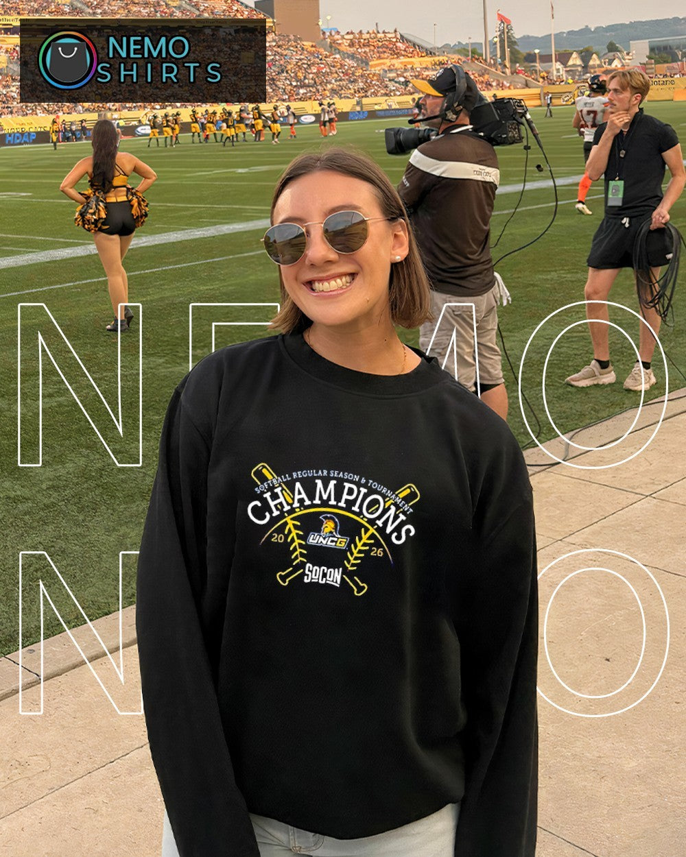 UNCG Spartans softball 2026 regular season and tournament champions shirt