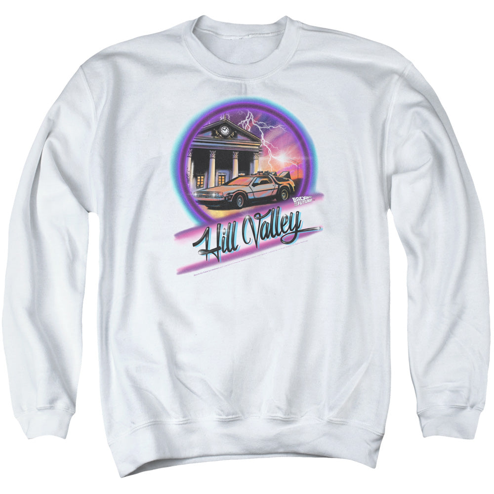 Back To The Future Ride Mens Crewneck Sweatshirt White T-Shirts, Hoodie | CiraTrend.com (Image 1)