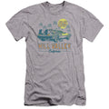 Back To The Future 85 Premium Bella Canvas Slim Fit Mens T Shirt Athletic Heather Hoodie, Sweatshirt | CiraTrend.com