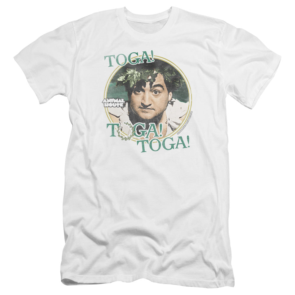 Animal House Toga Premium Bella Canvas Slim Fit Mens T Shirt White Hoodie, Sweatshirt | CiraTrend.com (Image 2)