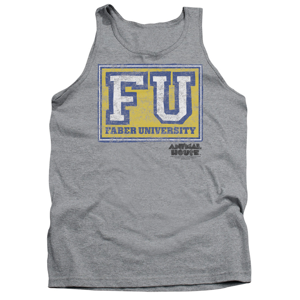 Animal House Faber University Mens Tank Top Shirt Athletic Heather Hoodie, Sweatshirt | CiraTrend.com