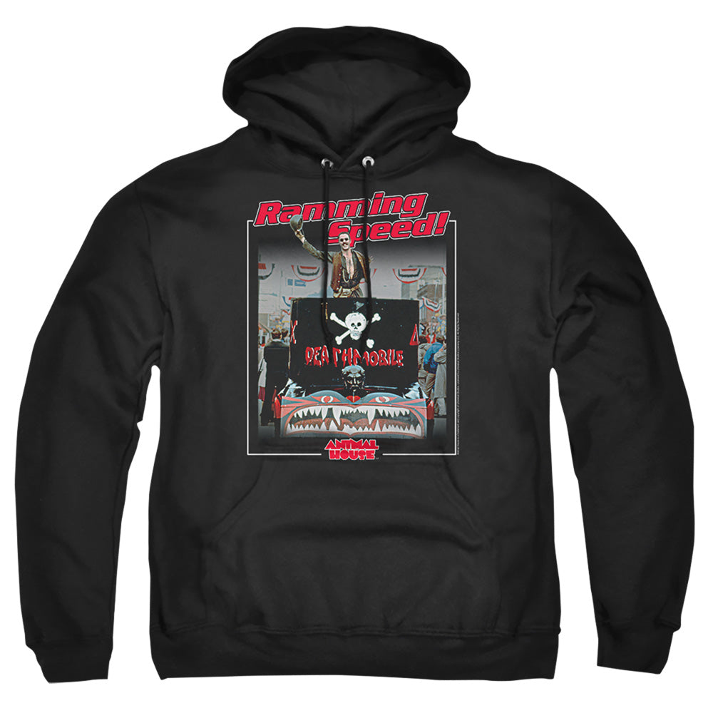 Animal House Ramming Speed Mens Hoodie Black T-Shirts, Sweatshirt | CiraTrend.com (Image 1)